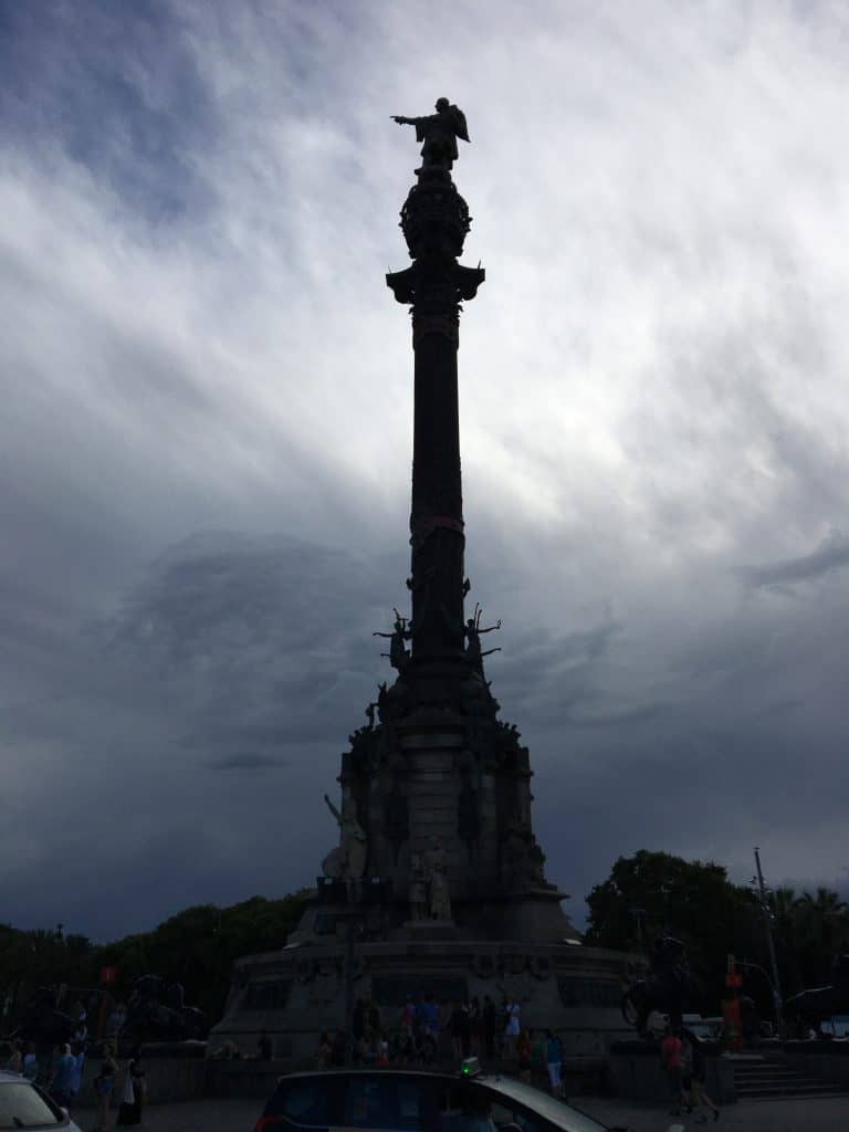 Columbus monument Barcelona