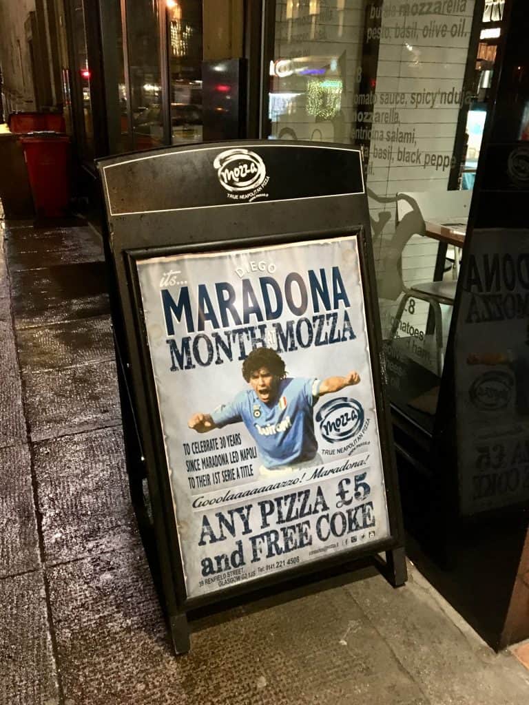 Mozza Glasgow, Scotland