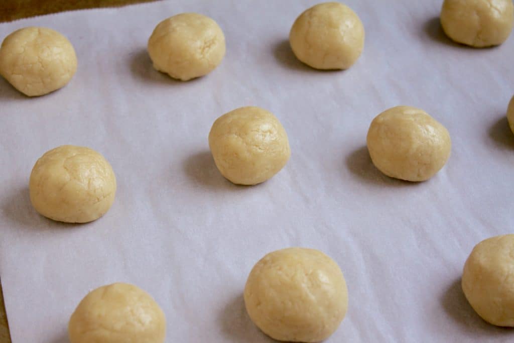 Scottish Snowballs ready to bake 