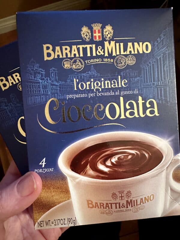 Baratti e Milano box of cioccolata mix
