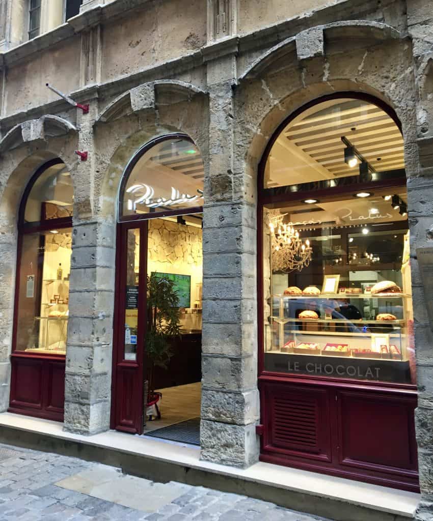 Pralus shop in Lyon