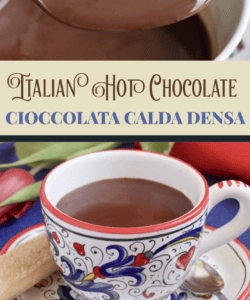 italian hot chocolate pin