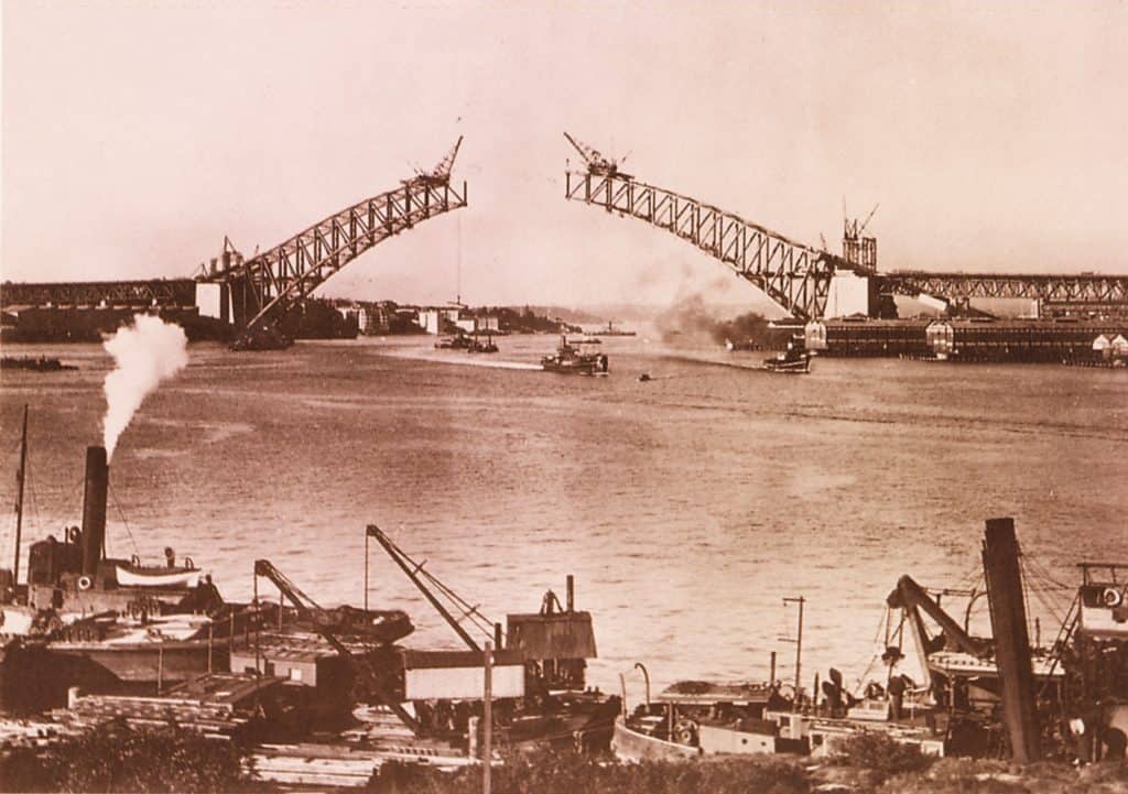 Building the Sydney Harbour Bridge