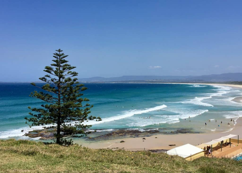 Beach at Port Kembla