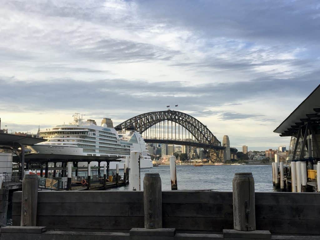 Circular Quay and Sydney Harbour Bridge