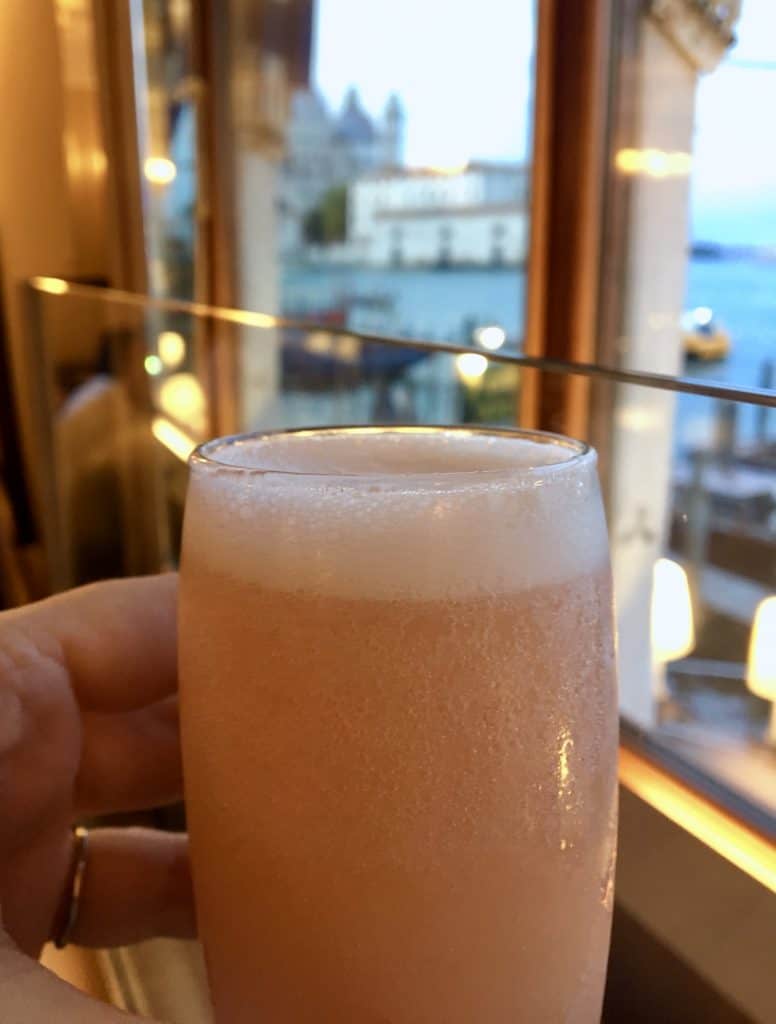 Bellini at Harry's Bar in Venice