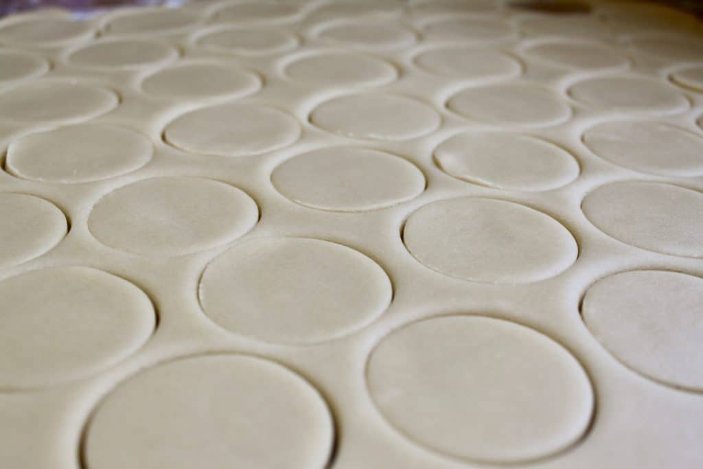 Homemade party rings biscuits cookies