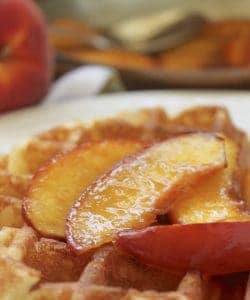 Christina's Buttery Maple Peach Sauce Topping