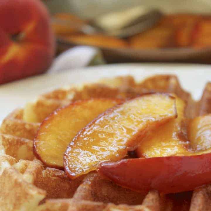 Christina's Buttery Maple Peach Sauce Topping
