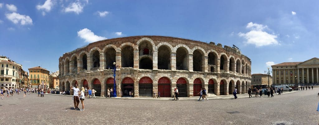 Verona arena, Italy