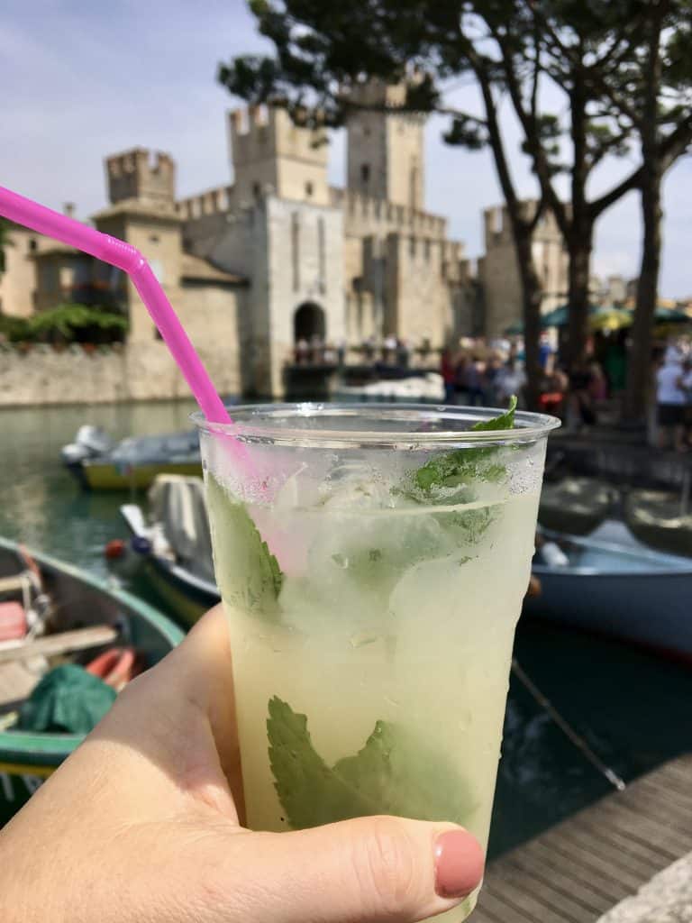 Lemonade in Sirmione