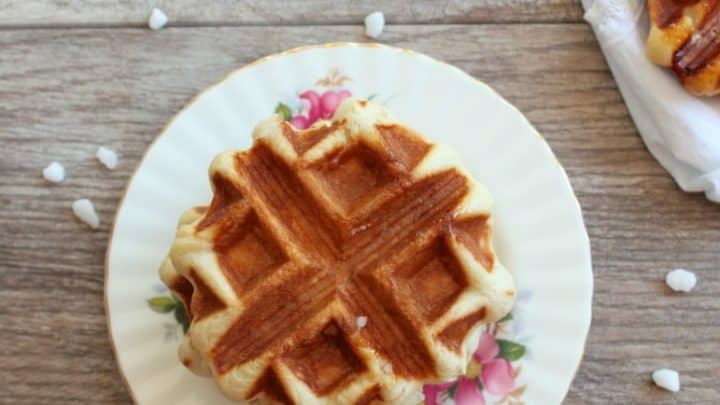A Super Lekker, Authentic (Traditional) Belgian Waffle Recipe and a Day