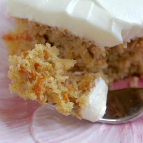 Carrot Cake with Pineapple and Cream Cheese Frosting