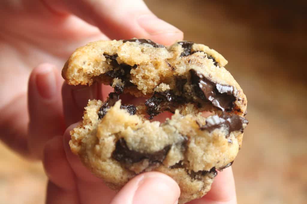 Always perfect chocolate chip cookies