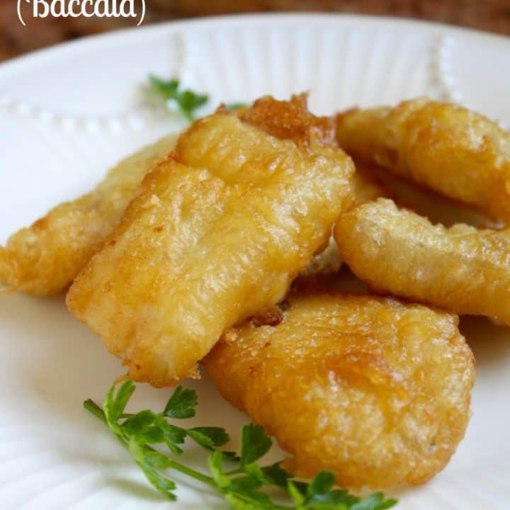 Deep Fried, Battered Salt Cod (Baccalà)