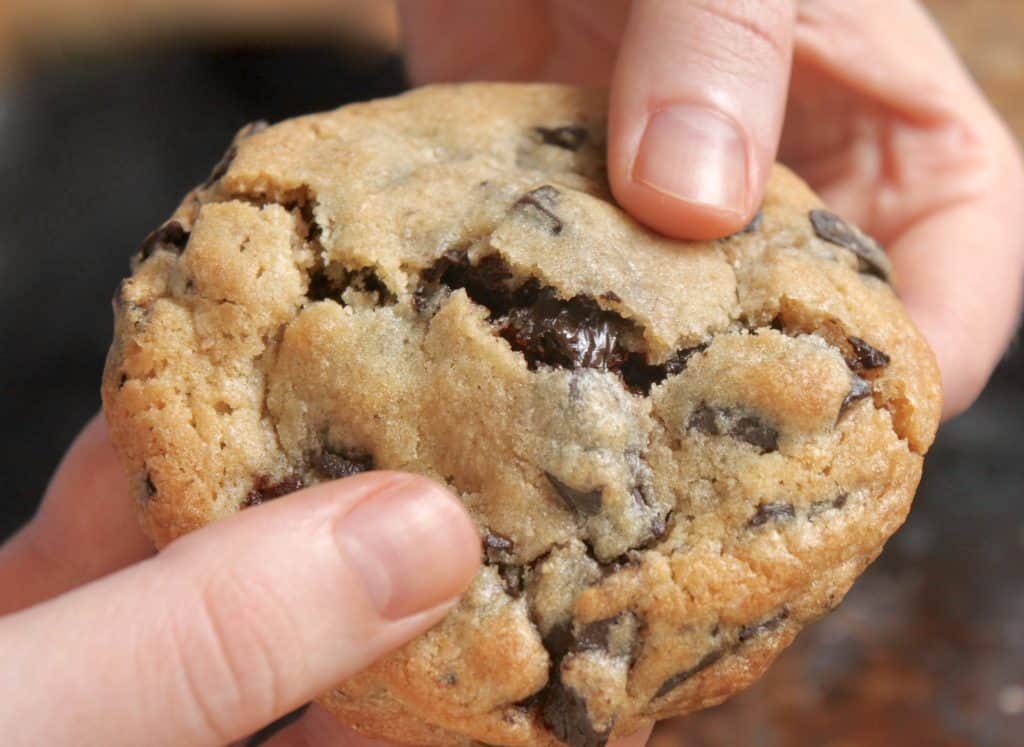 always perfect chocolate chip cookie