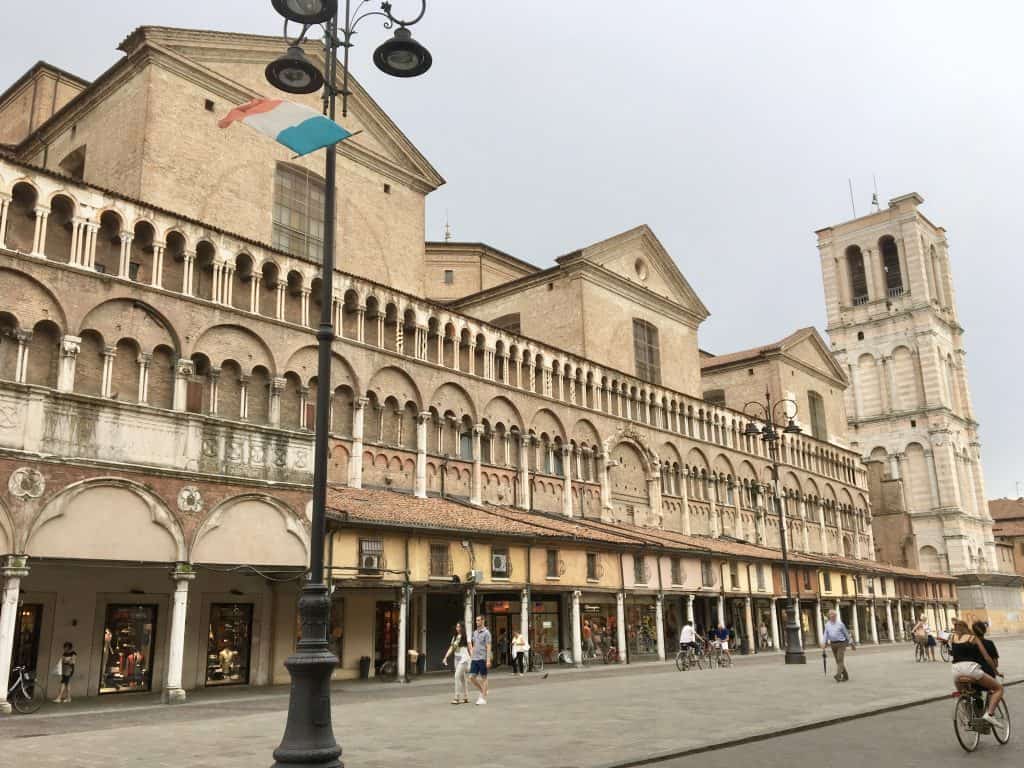 architecture in Ferrara