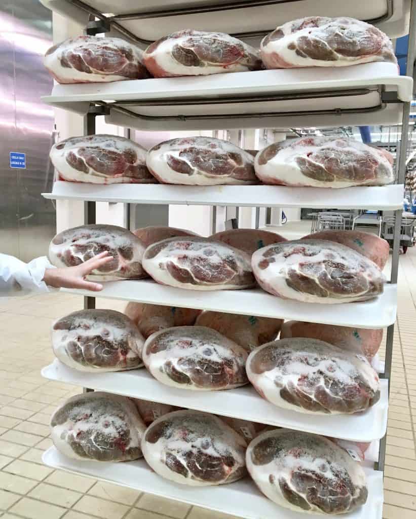 Prosciutto making