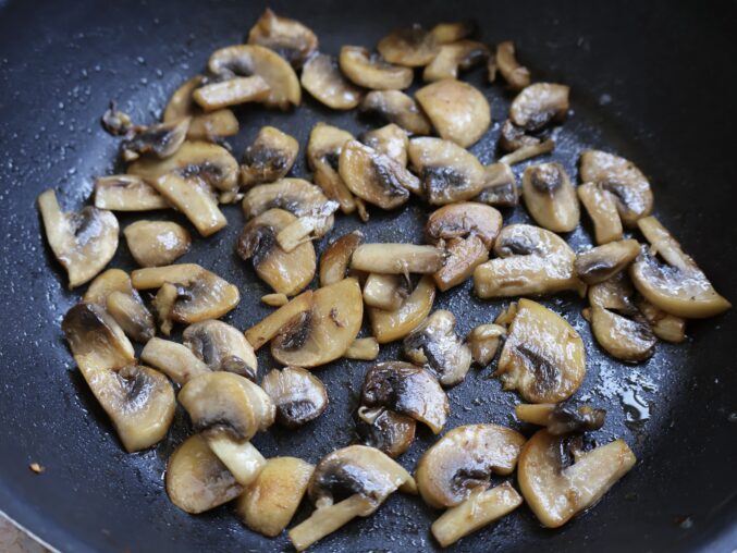 Sauteed mushrooms