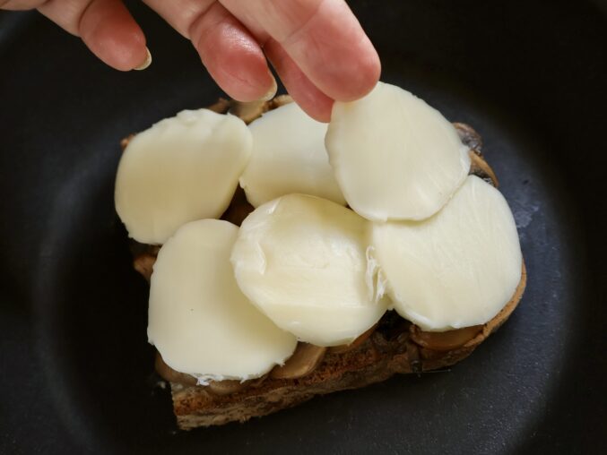 adding cheese