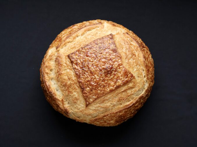 Sourdough bread boule sourdough bread boule