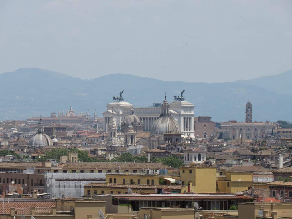 View from the Vatican museums