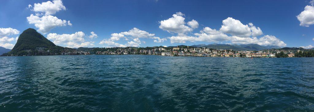 Panorama Lake Lugano