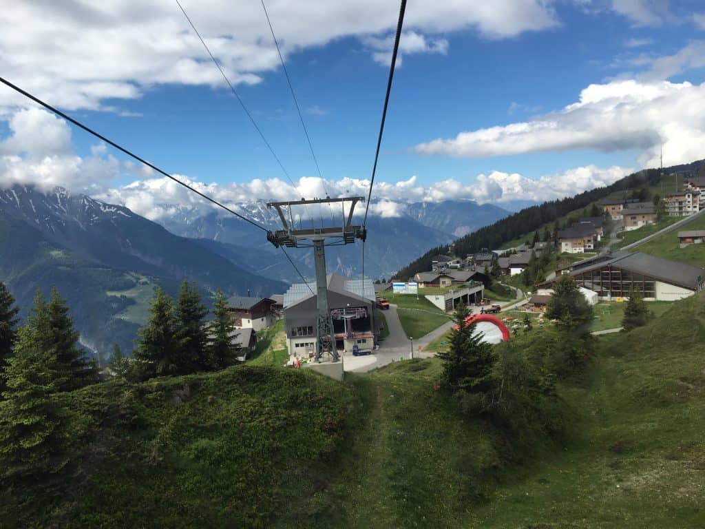 Cable Car to Aletsch Glacier