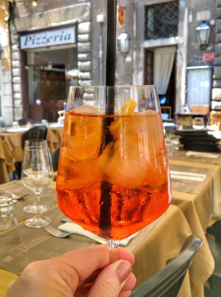 Aperol Spritz in Rome