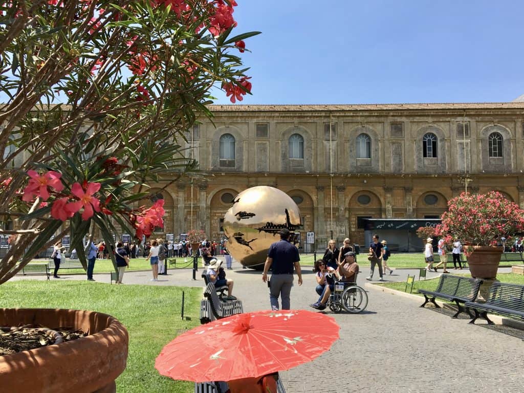 vatican courtyard