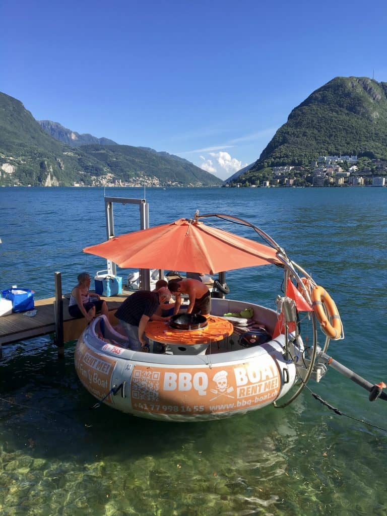 BBQ on Lake Lugano