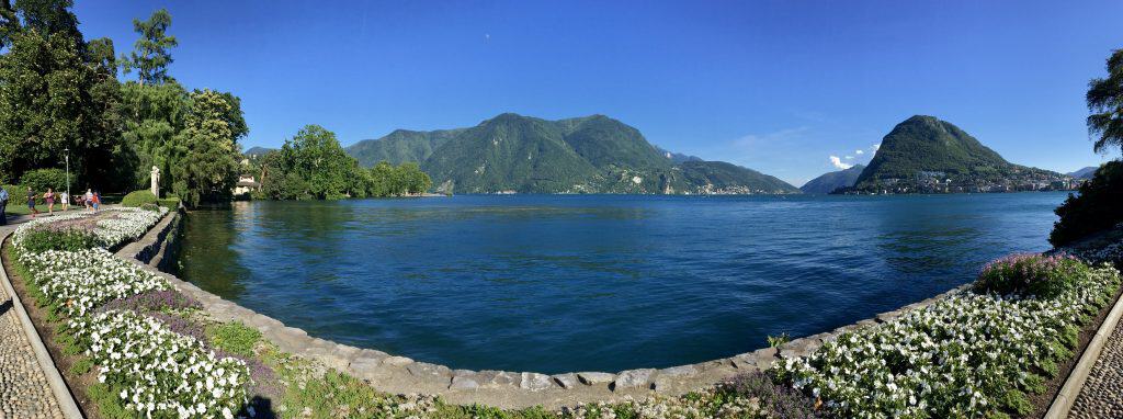 Panorama Lake Lugano