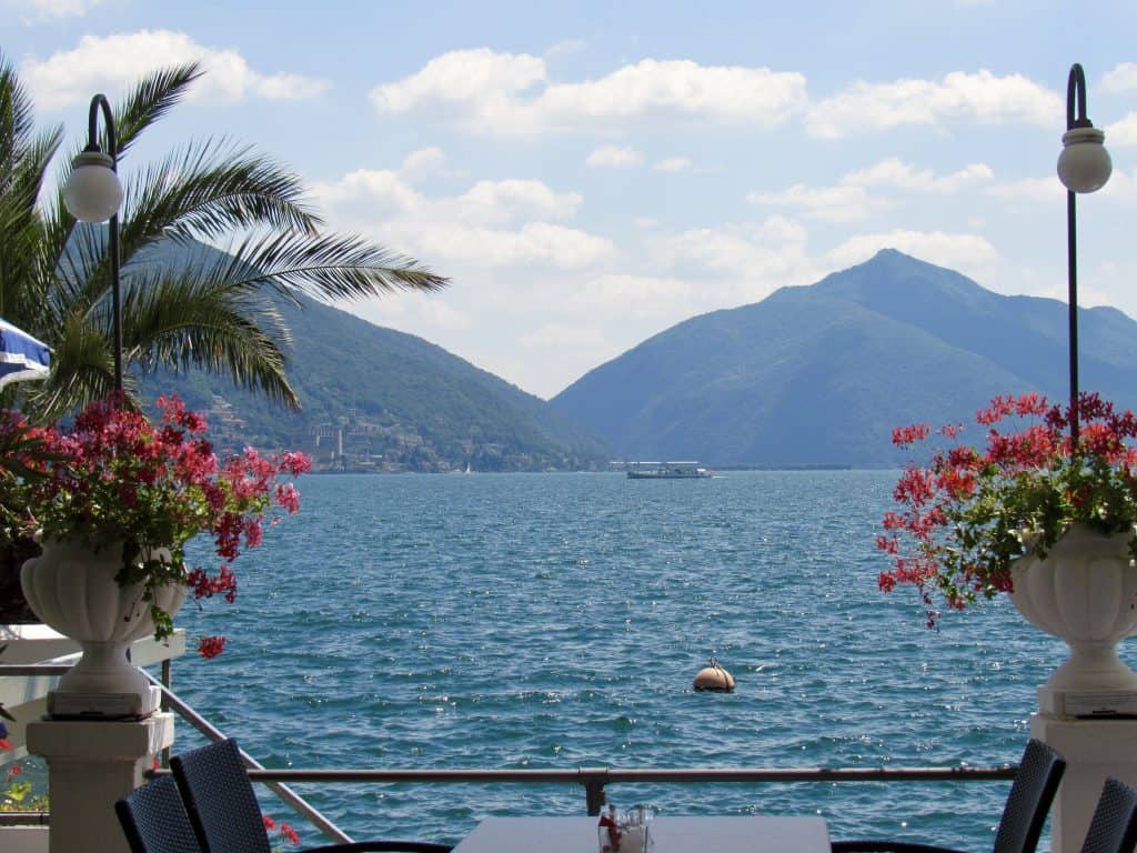 View of Lake Lugano