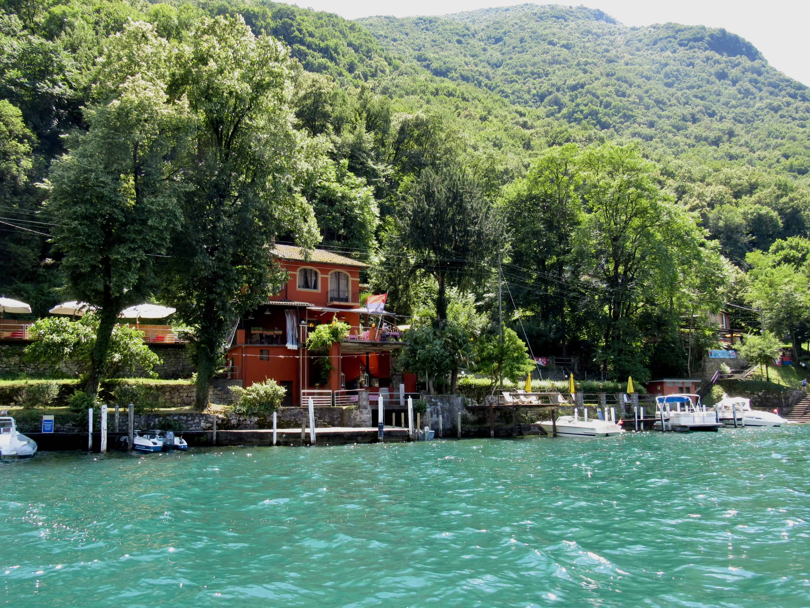 Grotto Descanso on Lake Lugano