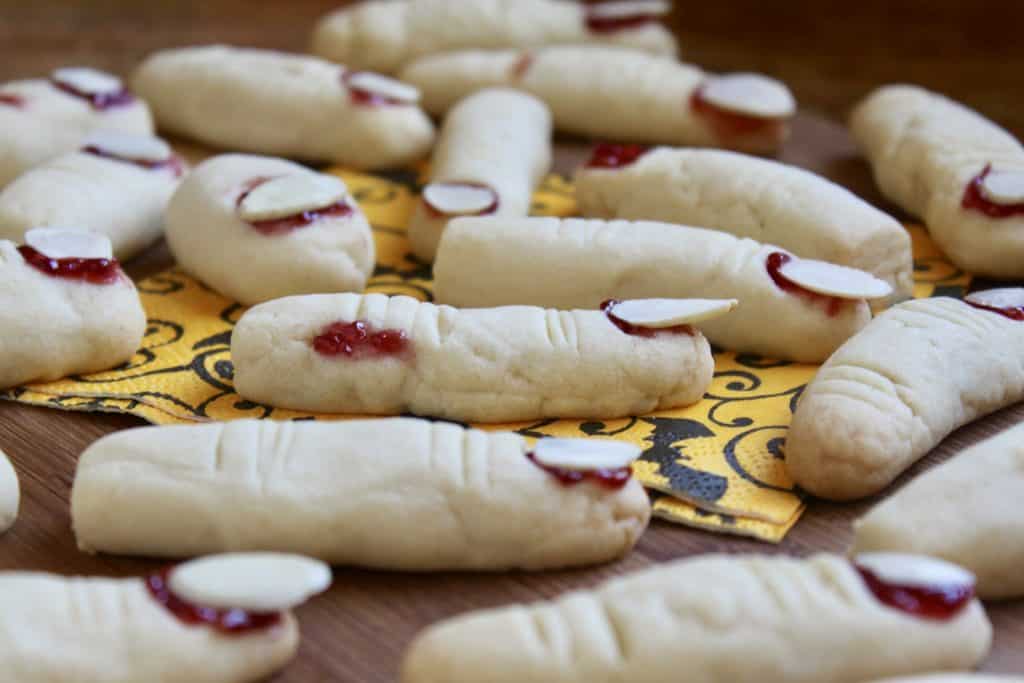 Trolls' Toes and Witches' Fingers cookies