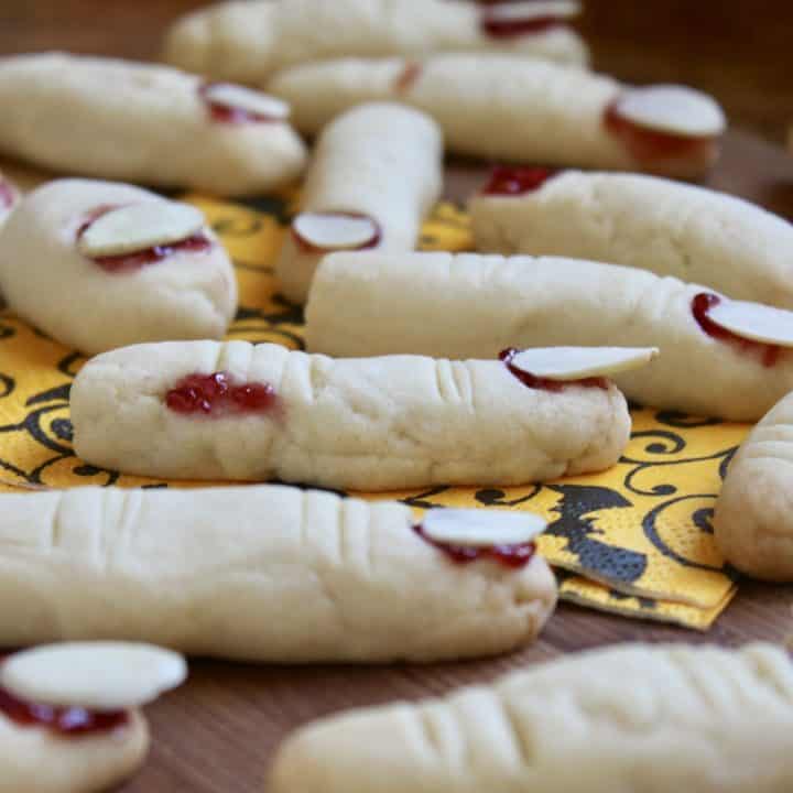 Trolls' Toes and Witches' Fingers cookies
