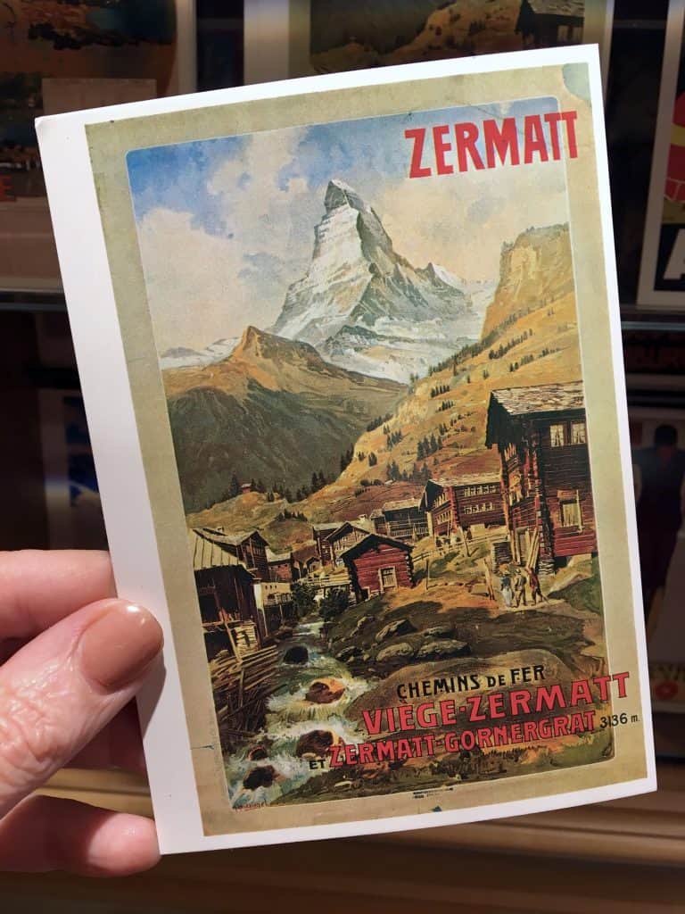 Zermatt postcard