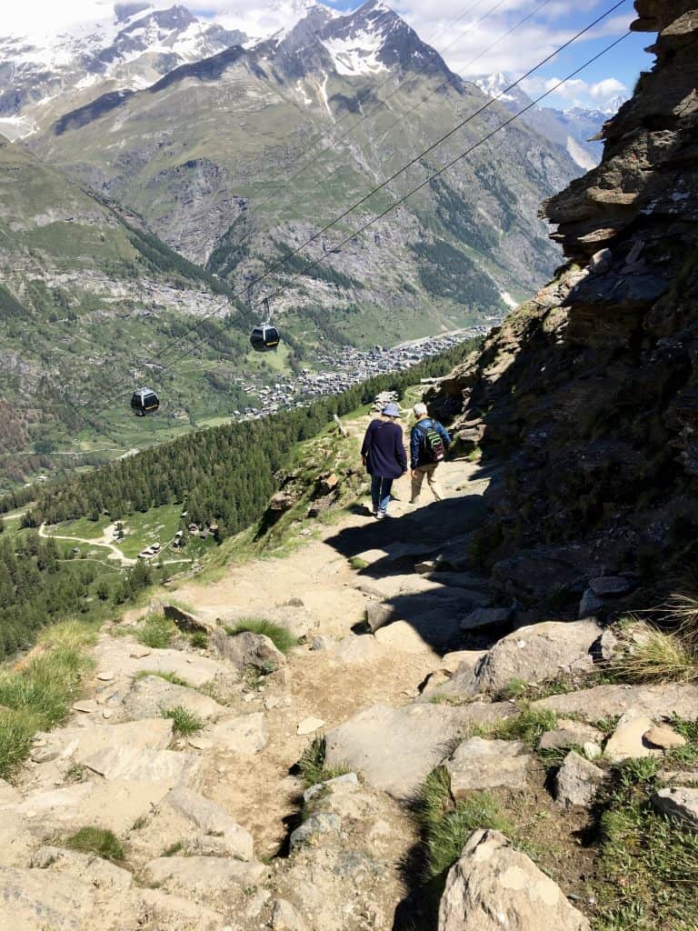Hiking in Zermatt