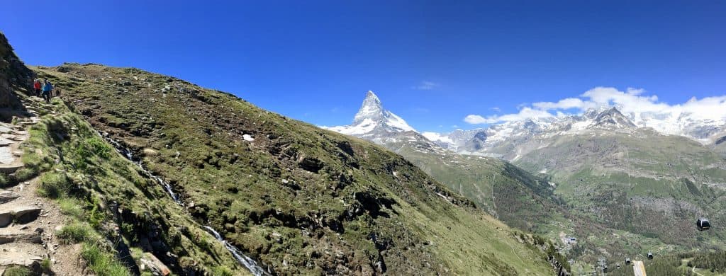 Panorama of the Matterhorn