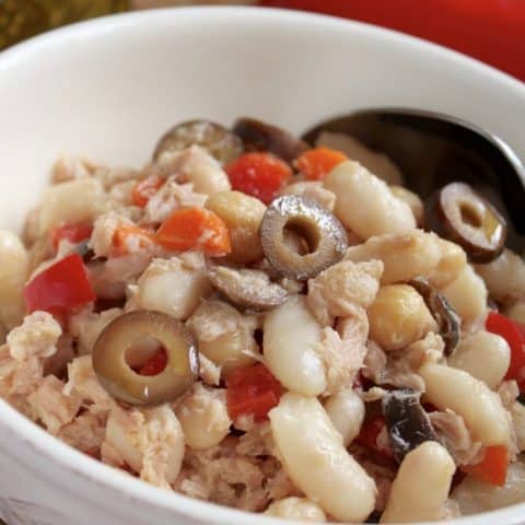Protein Packed Tuna and Cannellini Bean Salad