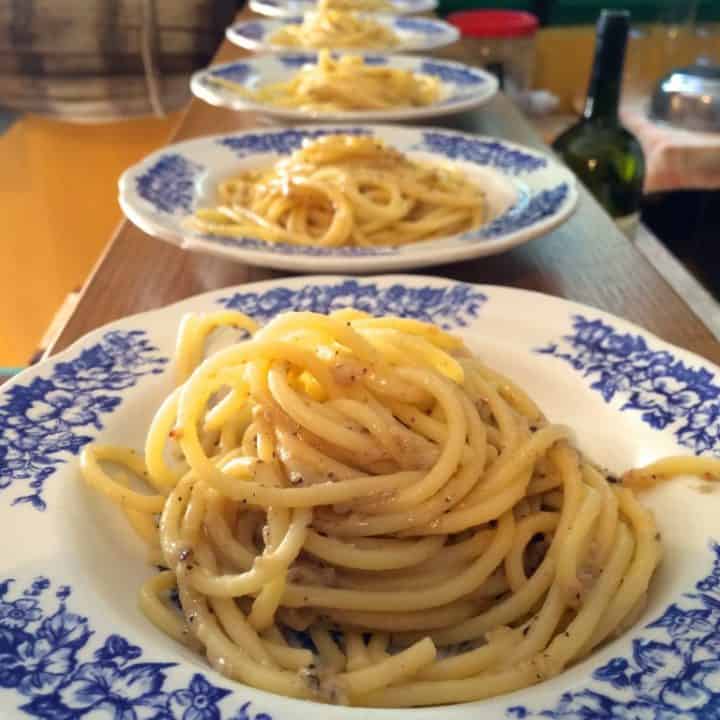 Casa Lawrence and a Recipe for Spaghetti Cacio e Pepe (Spaghetti with Pecorino Cheese and Black Pepper)