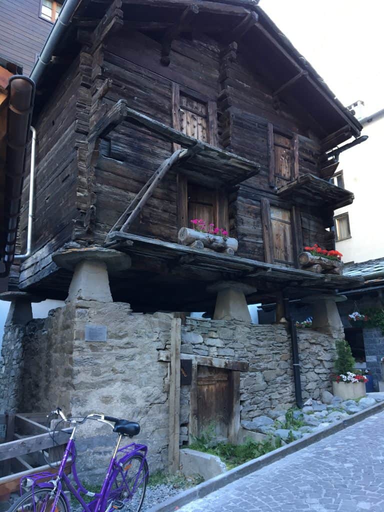 Old swiss chalet
