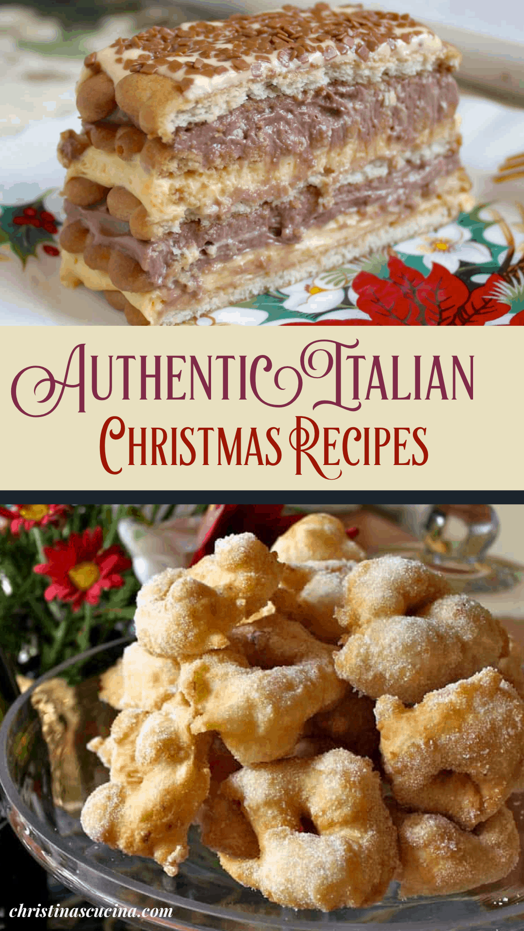 authentic italian christmas recipes pin