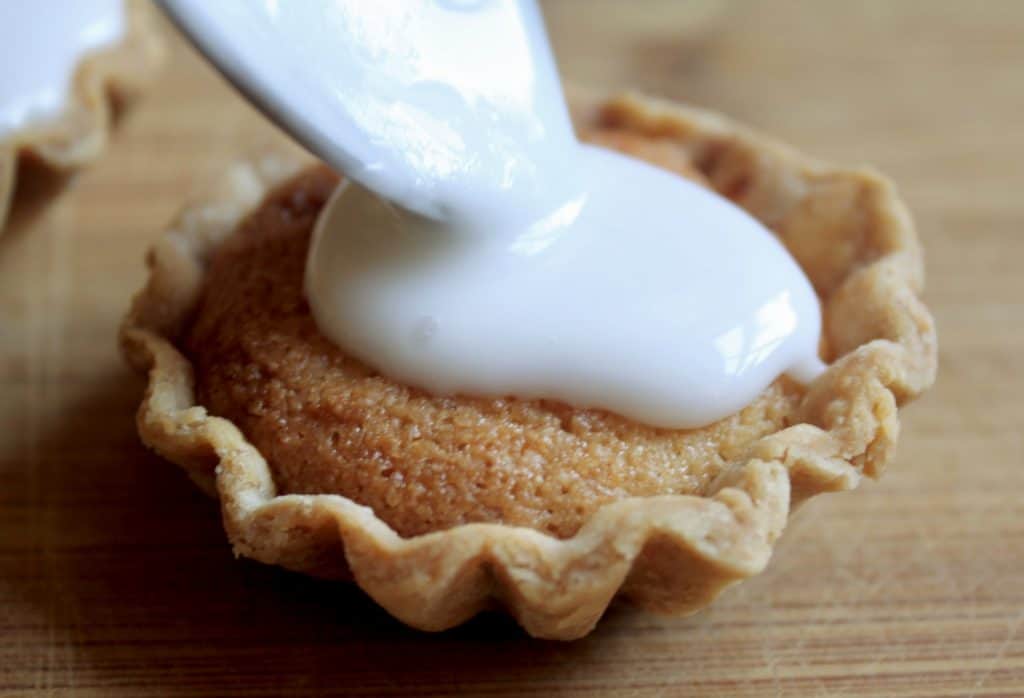 Icing on Scottish Fern Cakes