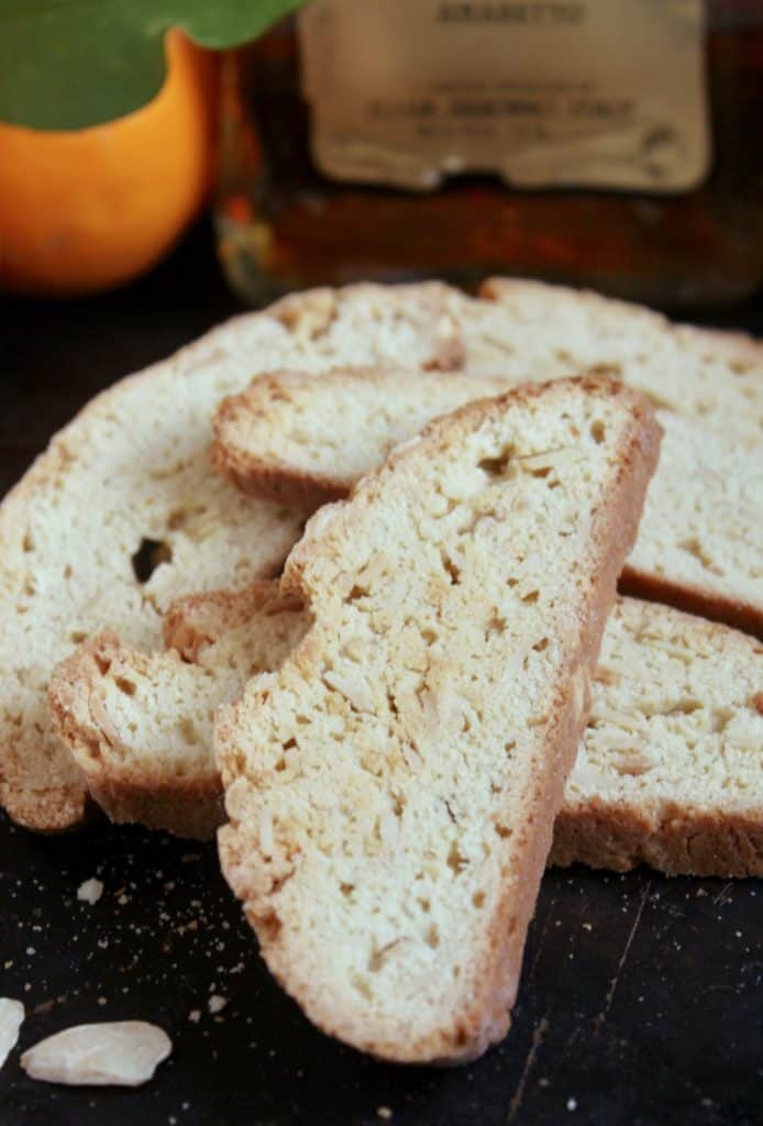 Almond and Orange biscotti