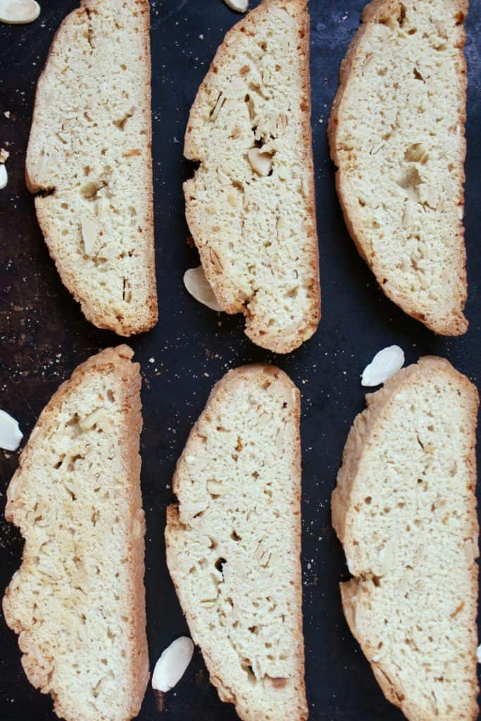 Almond and Orange biscotti