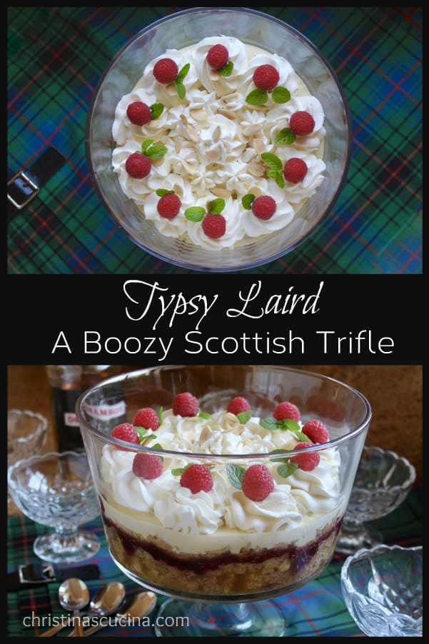 Pinterest pin for Typsy Laird Scottish Trifle