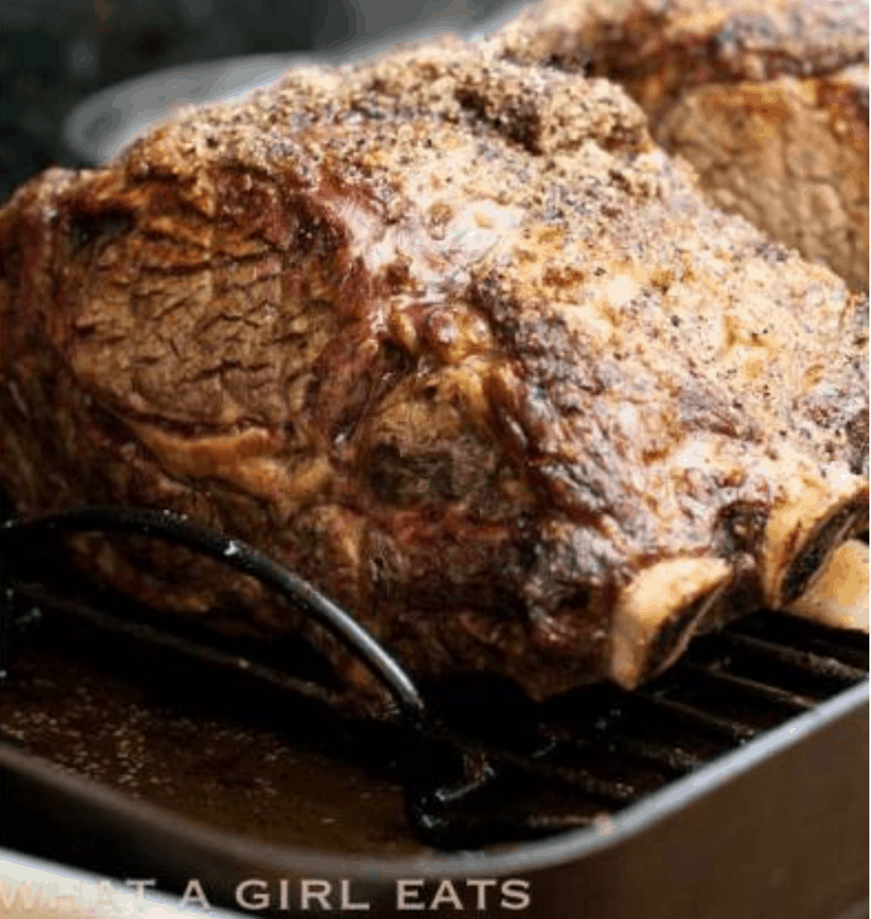 Roast beef- prime rib for a Burns Night menu