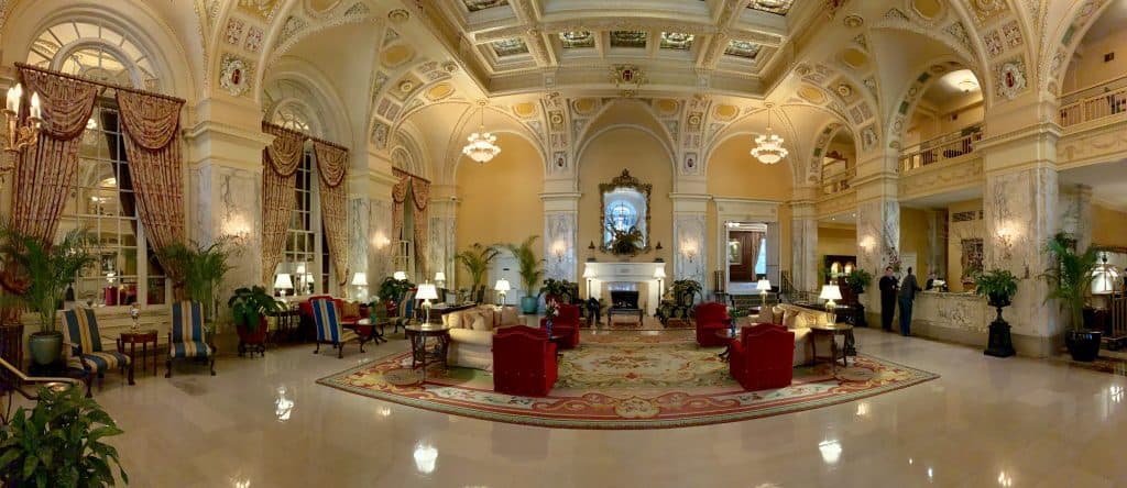 Hermitage Hotel lobby, Nashville, Tennessee