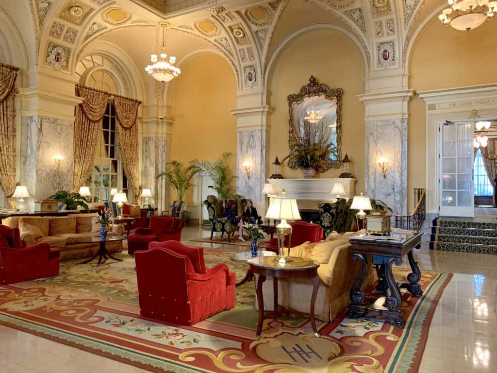 Hermitage Hotel lobby ceiling, Nashville, Tennessee